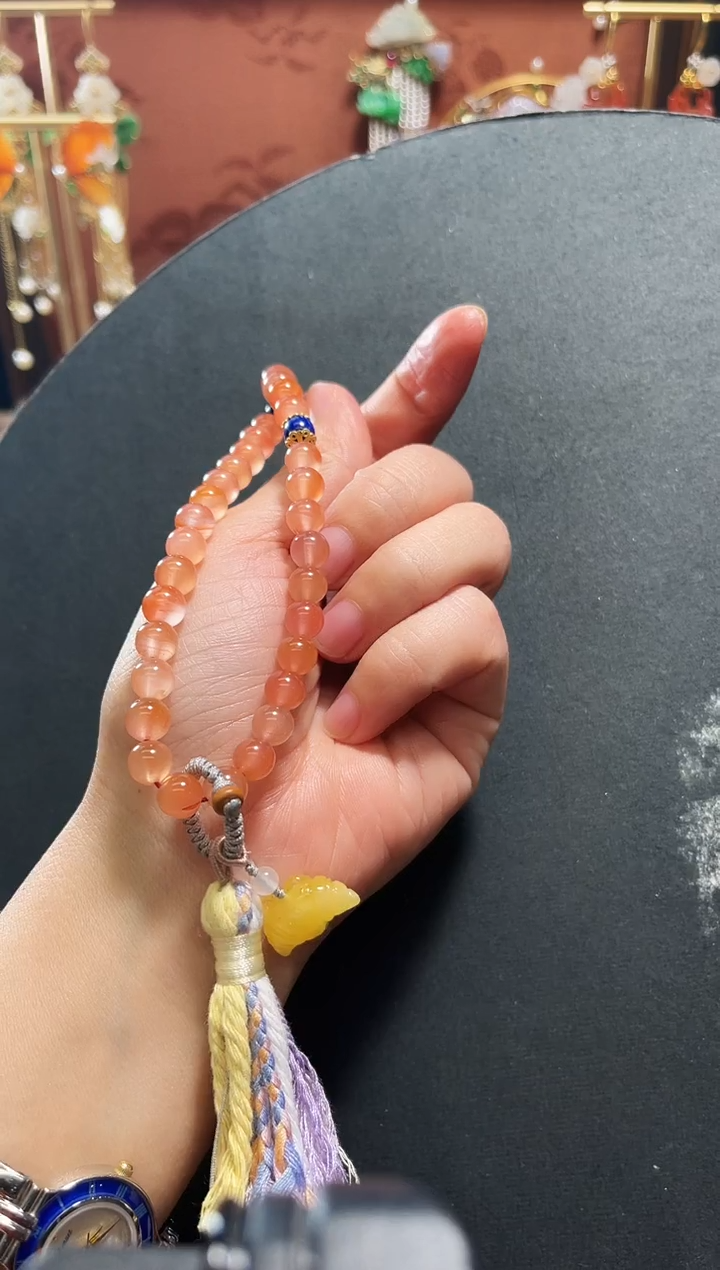 【闪购商品】南红玛瑙手串未镶嵌手串