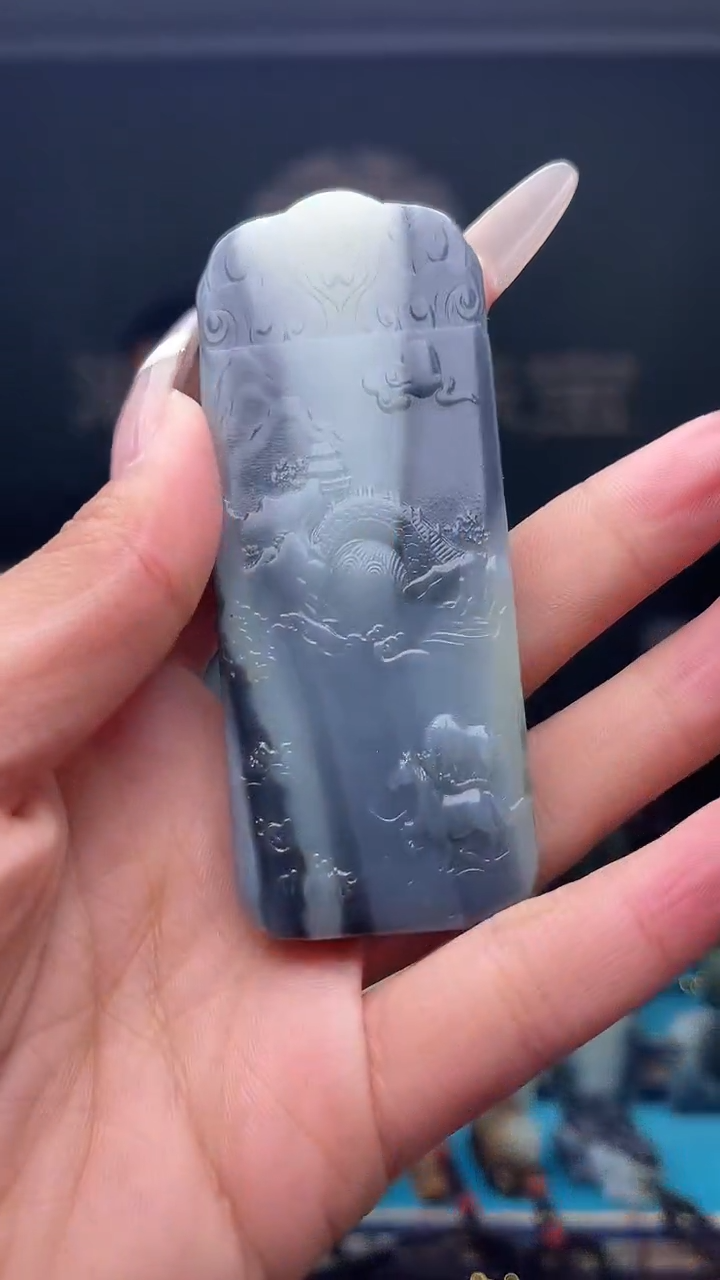 未镶嵌和田玉挂件1