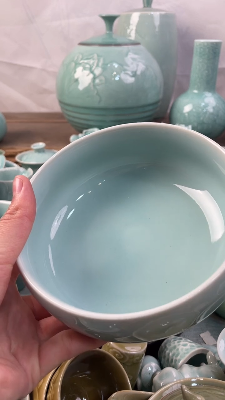 【闪购商品】特价福利 微瑕 慧仙青瓷