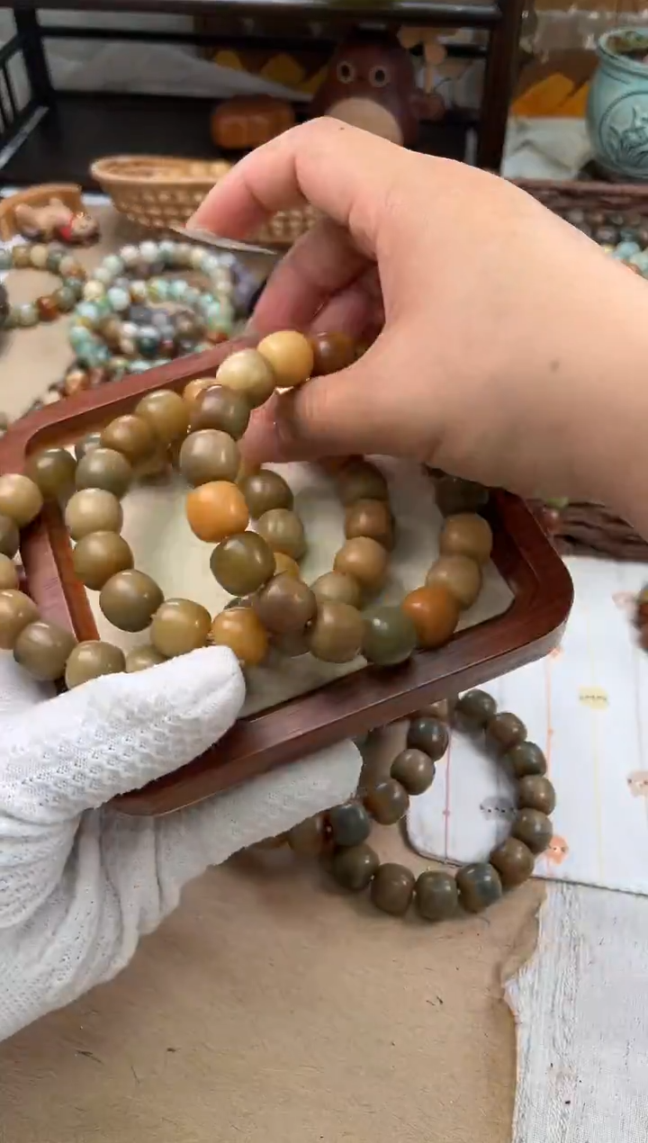 手串菩提根/象牙果a776卡15 干磨猪油膏