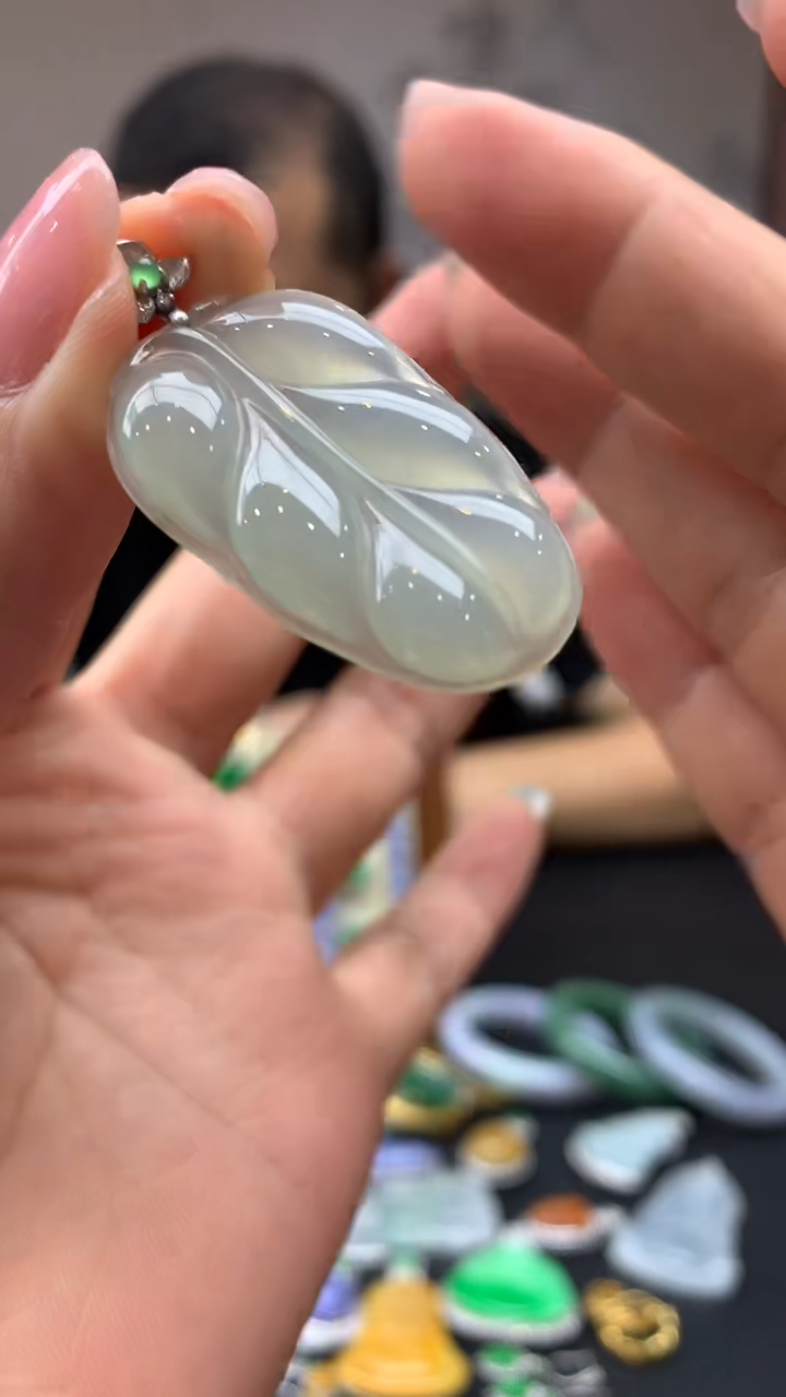 【闪购商品】翡翠颈饰未镶嵌5-天然翡翠