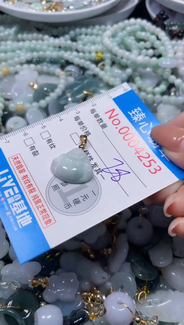 颈饰未镶嵌翡翠4253