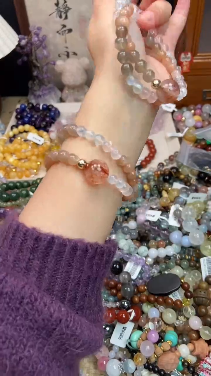 未镶嵌手链月光石156