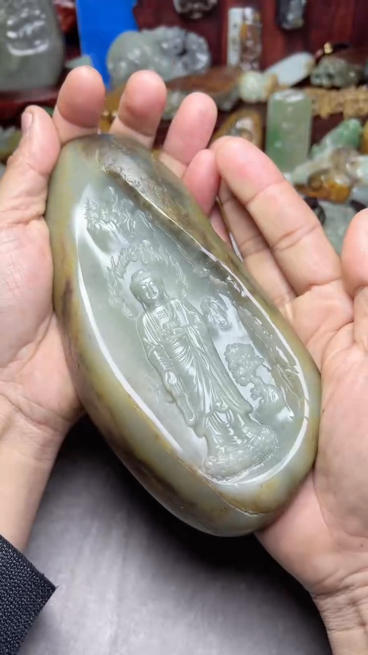 【闪购商品】和田玉摆件未镶嵌-