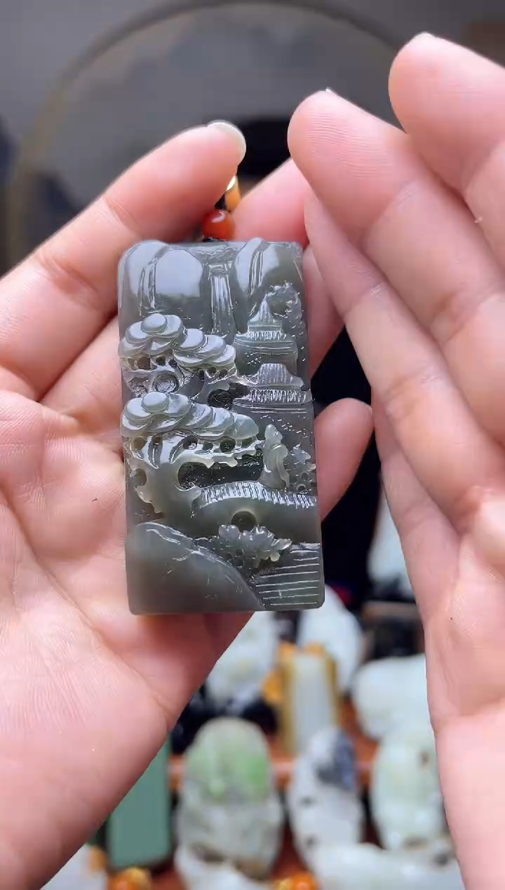 【闪购商品】和田玉吊坠未镶嵌137