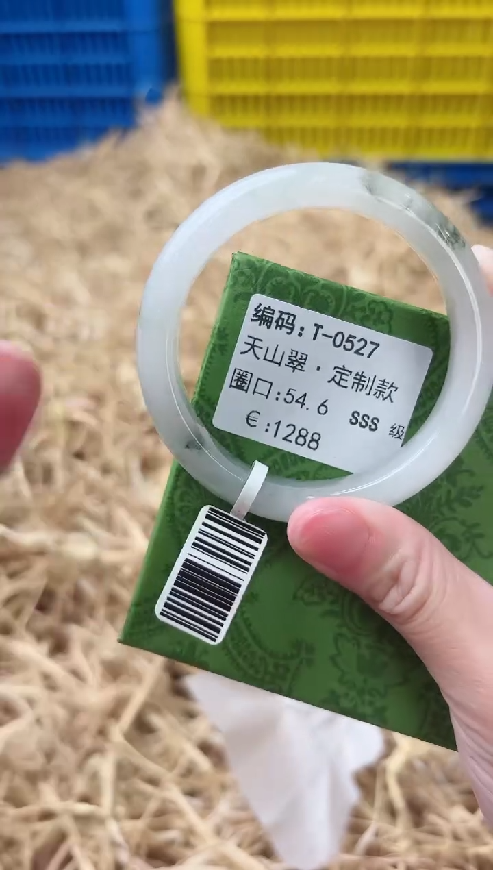 未镶嵌手镯石英质玉T-0527