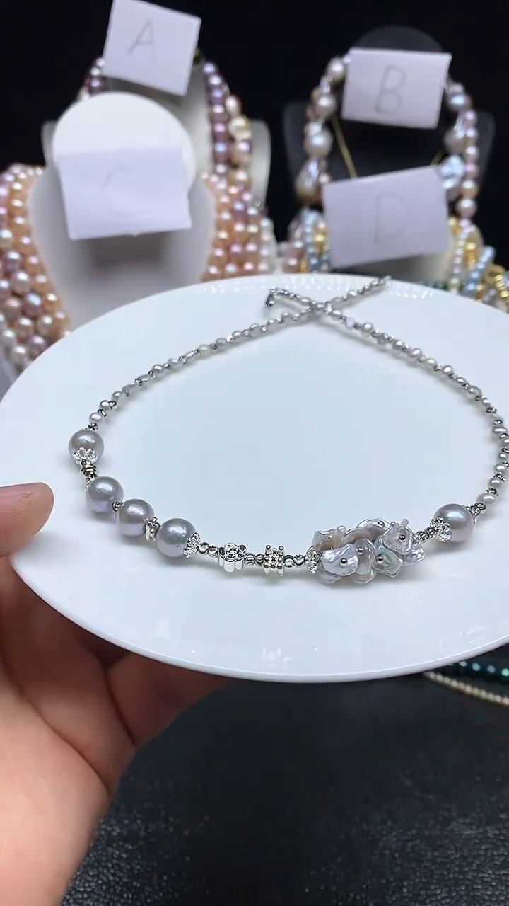 【闪购商品】淡水珍珠颈饰未镶嵌多人