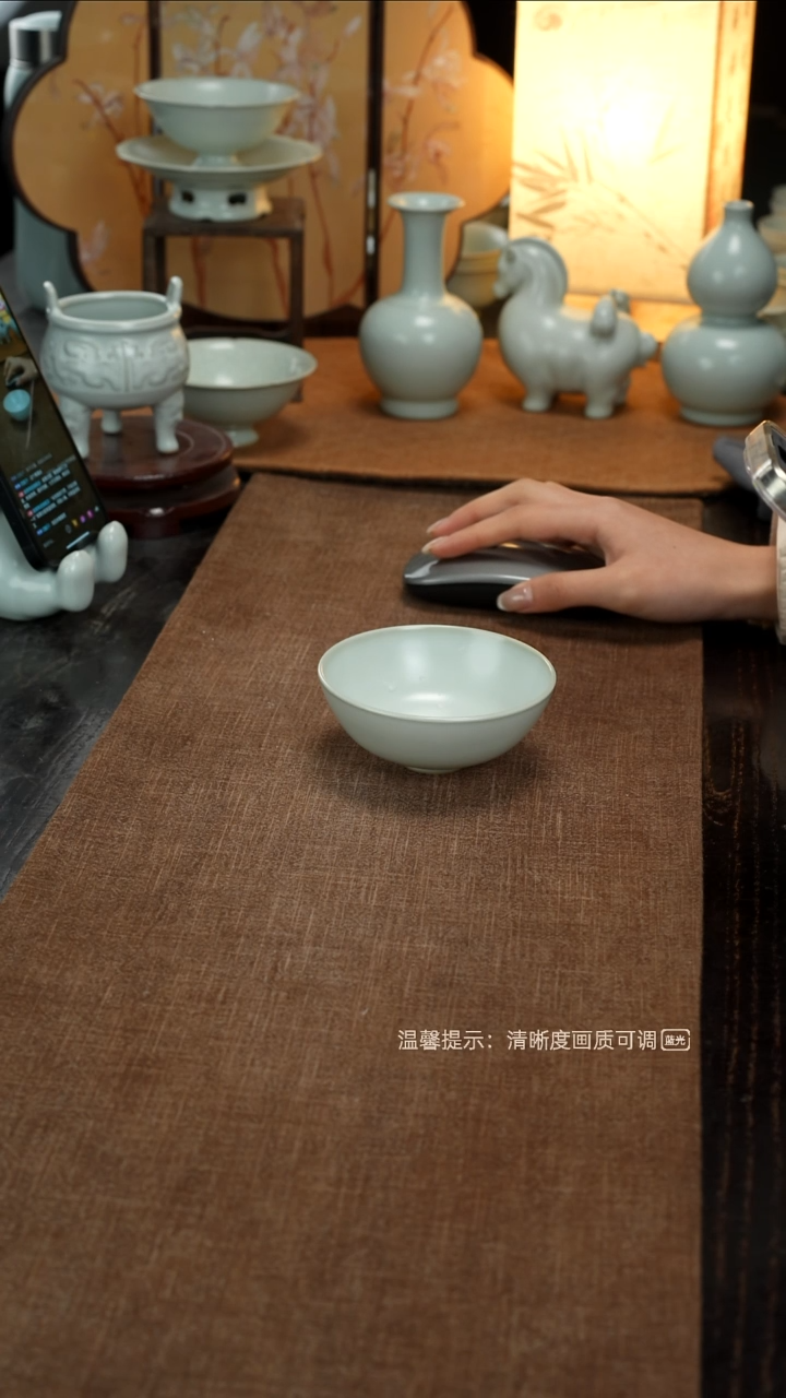 汝窑孤品主人杯手工