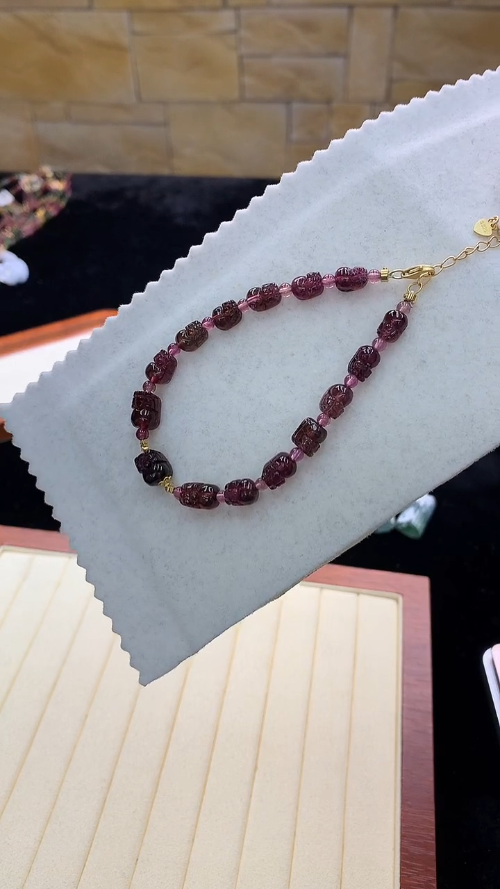 未镶嵌手链碧玺独家设计款多样性发其一