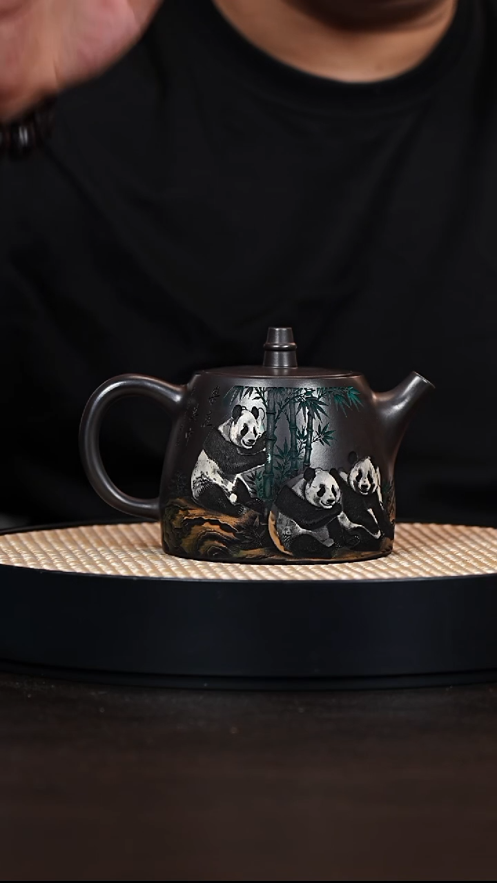 茶壶紫砂汉铎    