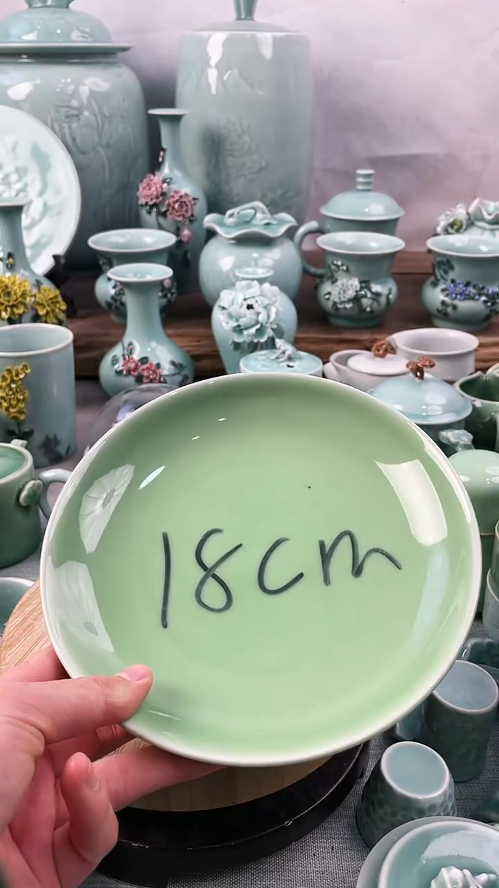 【闪购商品】特价 微瑕 慧仙青瓷