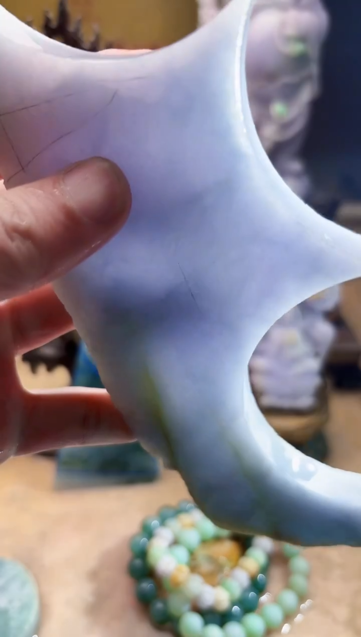 未镶嵌挂件翡翠A货张麦9649