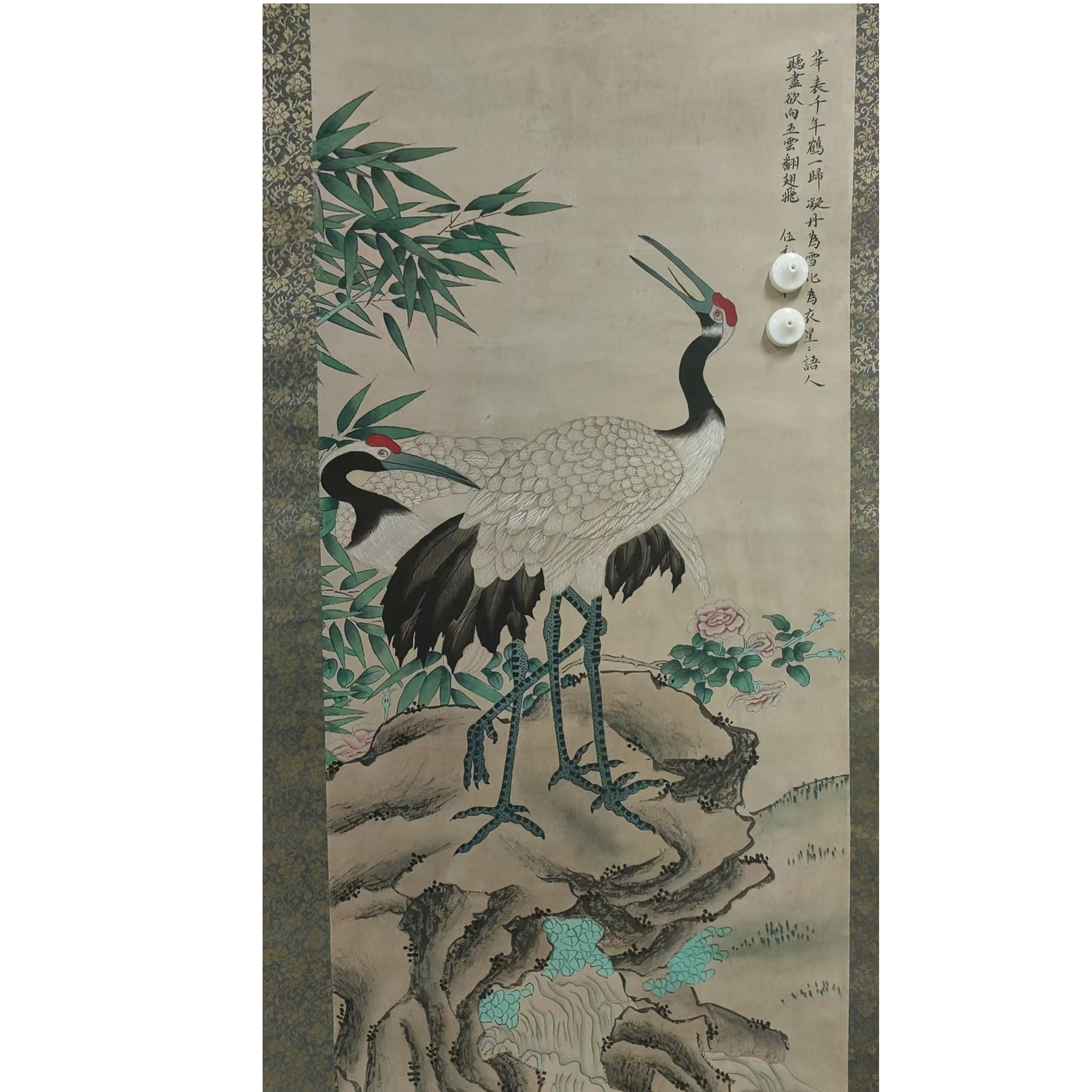 伍   花鸟立轴92/42