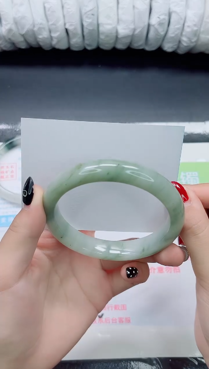 未镶嵌手镯石英质玉0173-64