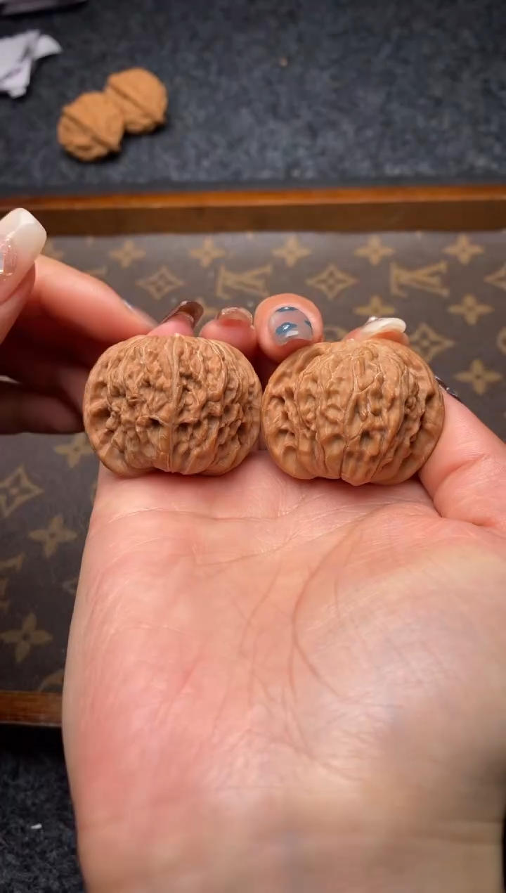 把件文玩核桃b43号39尺磨盘