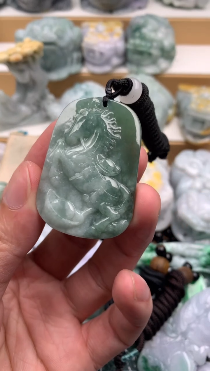 吊坠(不含链)未镶嵌翡翠1