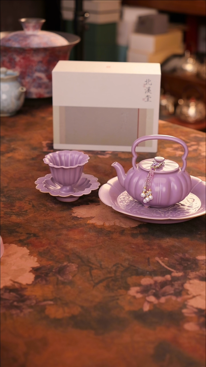 【闪购商品】陶瓷茶具（无礼盒无茶盘）@@A11134