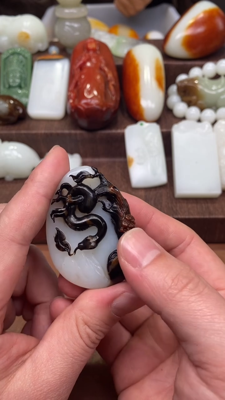 未镶嵌和田玉挂件南****.1