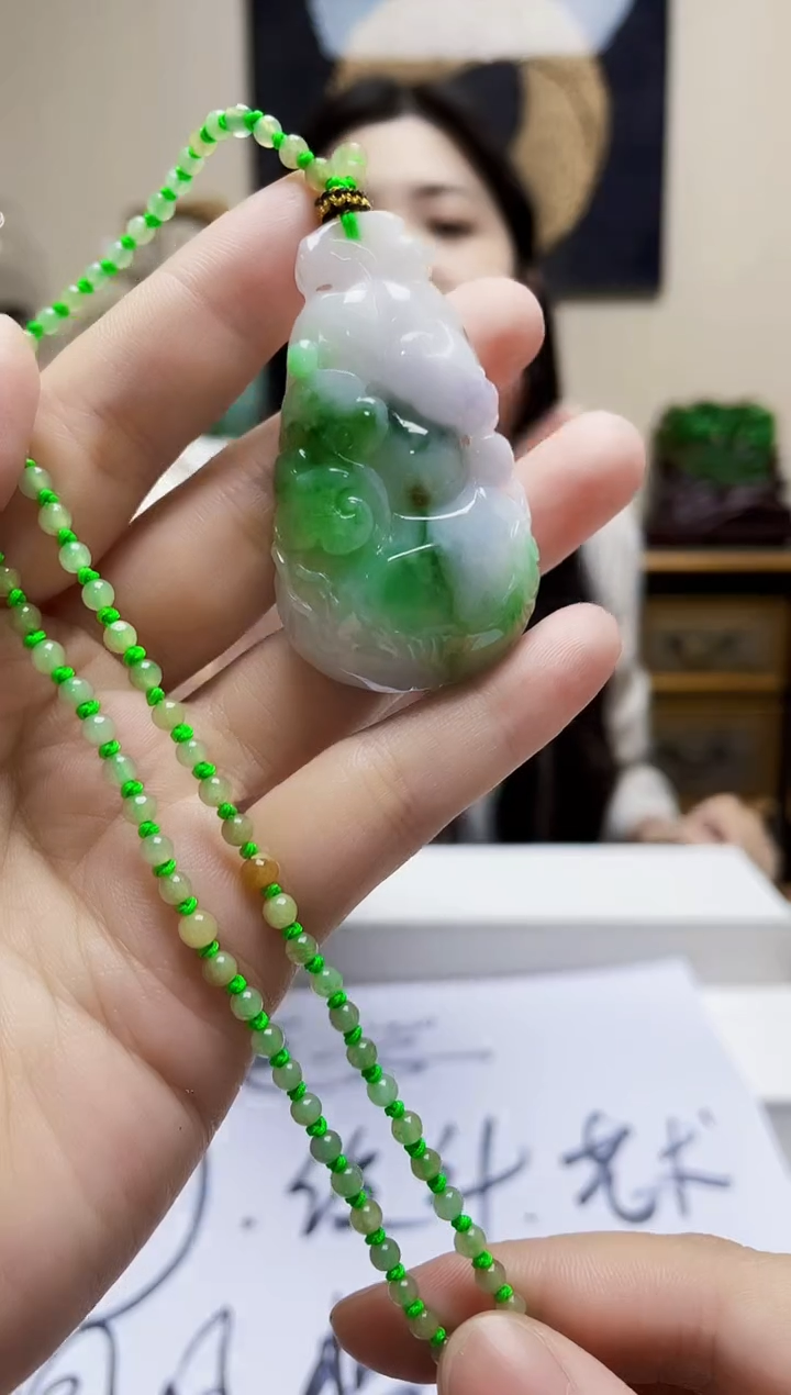 未镶嵌定制翡翠吊坠100