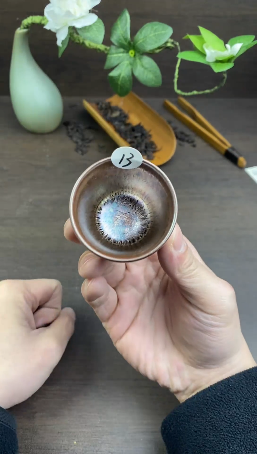 茶盏全手工原矿原釉建盏