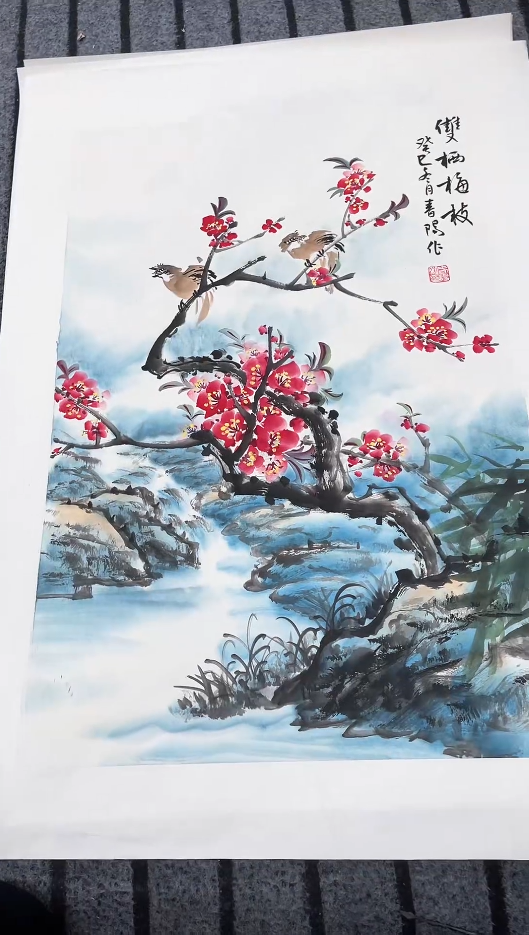 精品国画花鸟作品