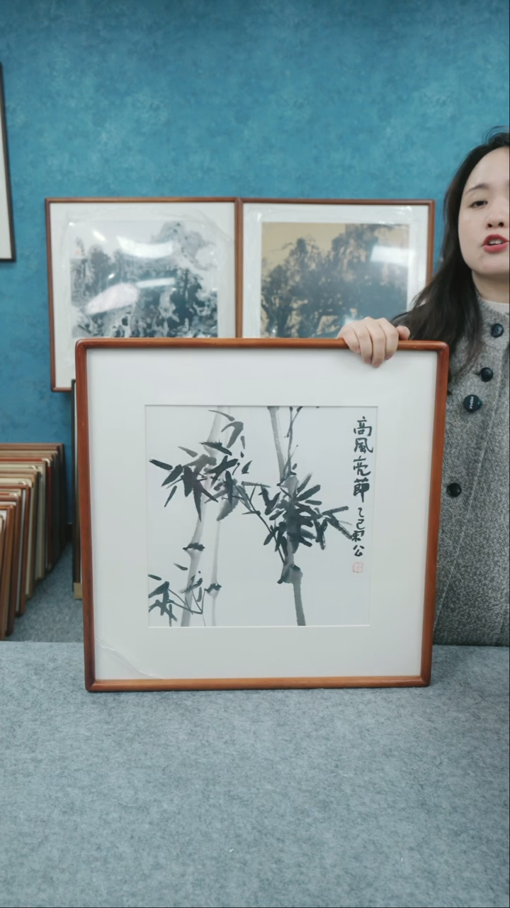 【闪购商品】国画50*50本土老师花鸟