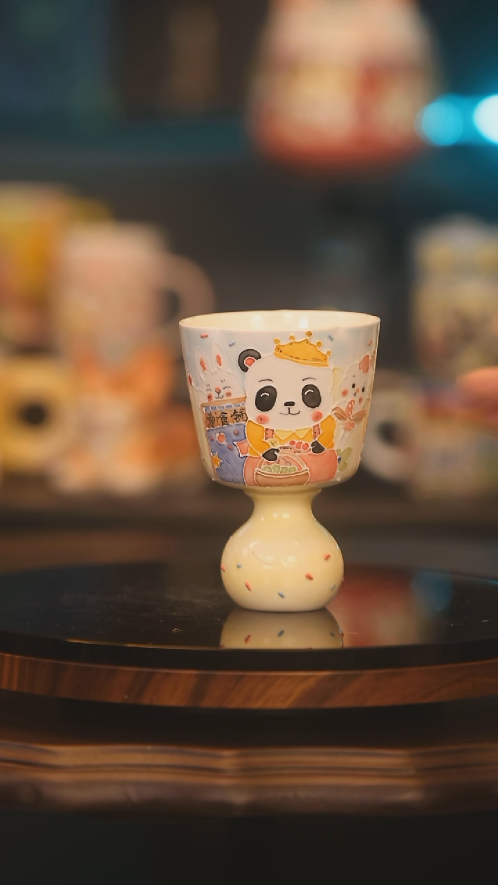 【闪购商品】摆件景德镇釉下彩绘设计师款式陶瓷