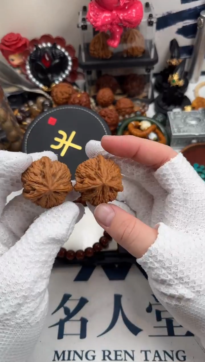 把件猴头核桃文玩核桃