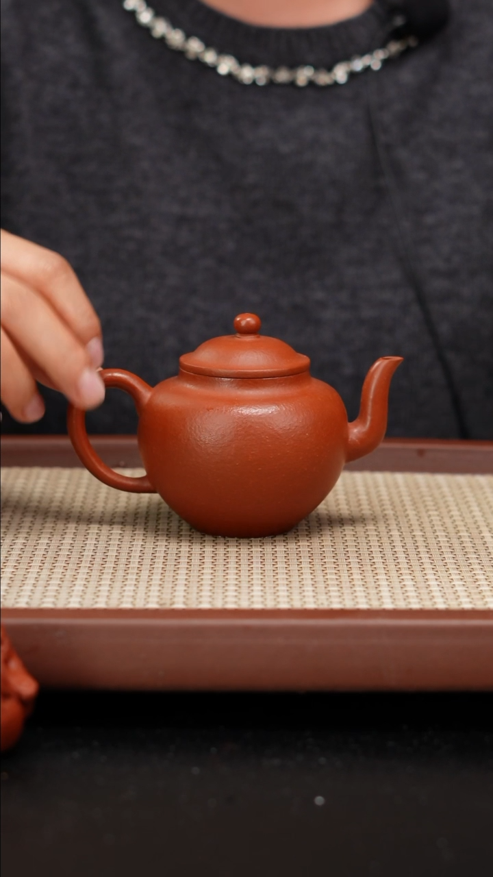 【闪购商品】紫砂茶壶小煤窑朱泥宫灯160