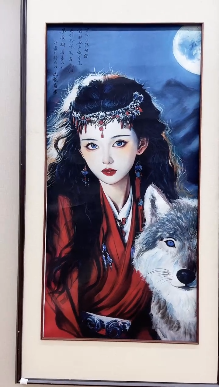 国画九霄甄选国画作品zhb023