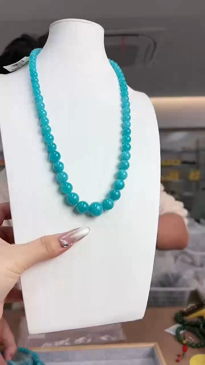 【闪购商品】天河石颈饰未镶嵌塔链