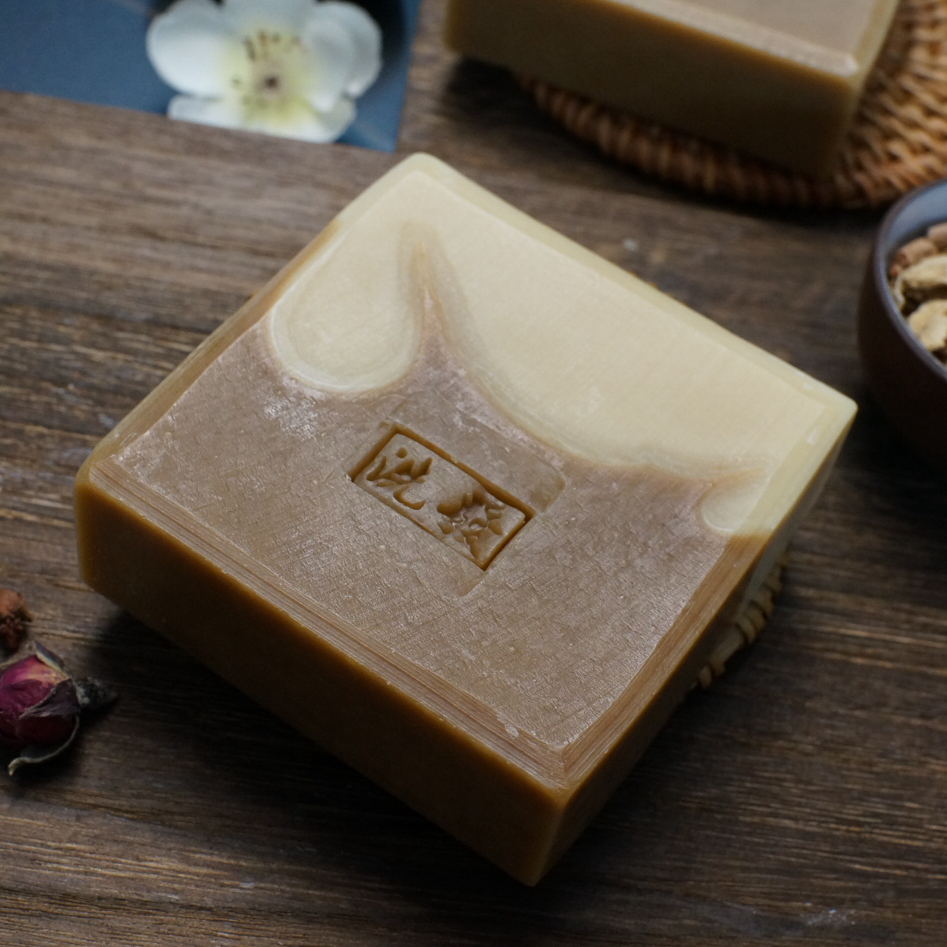 【生姜洗发皂】洗头皂植物萃取手工香皂绿色无硅油家用传统老式肥皂