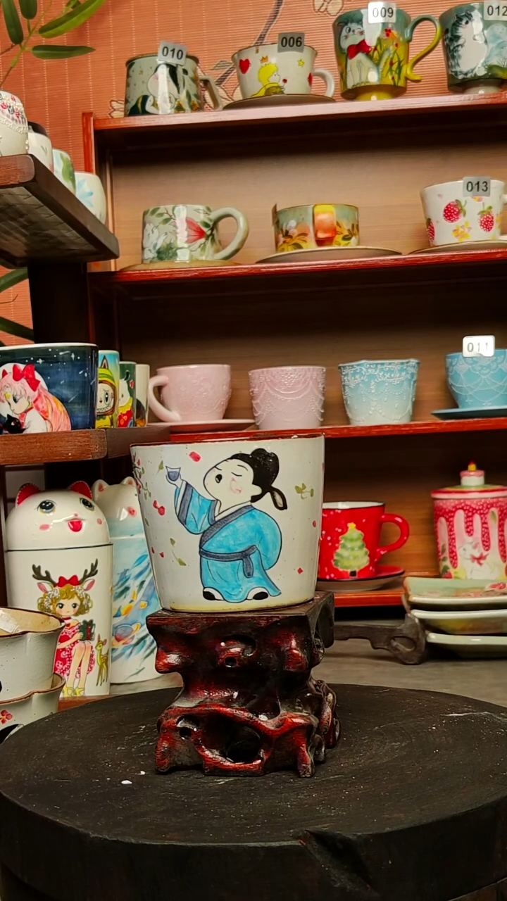 摆件陶景德镇创意手作陶瓷有瑕