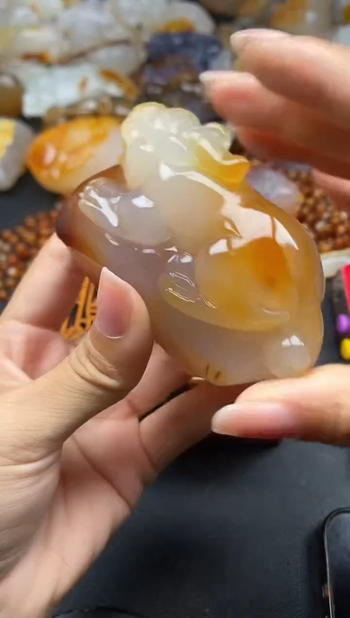 未镶嵌1玛瑙/玉髓迖**派ll