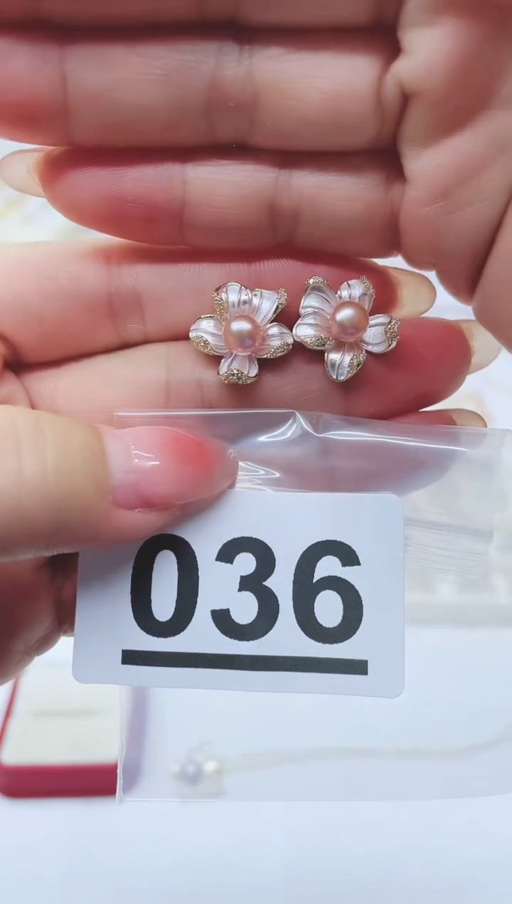 【闪购商品】淡水珍珠珠宝奇石合金036