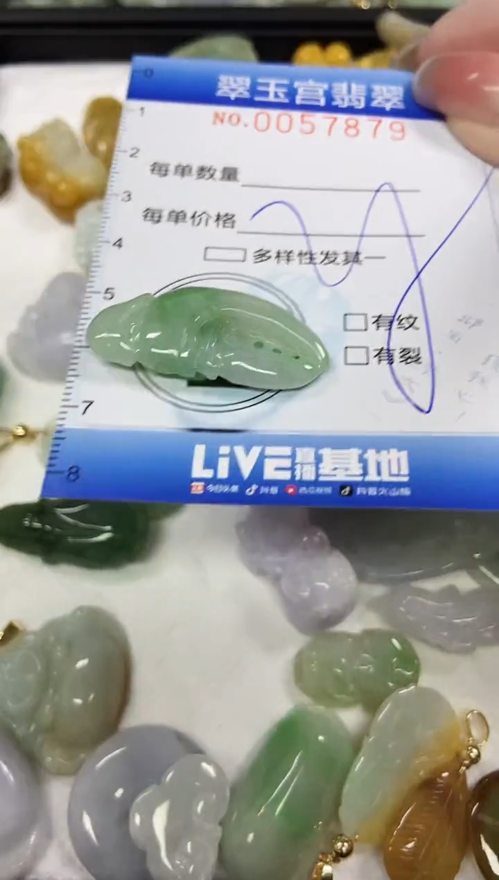 【闪购商品】翡翠颈饰未镶嵌闪购商品0057879