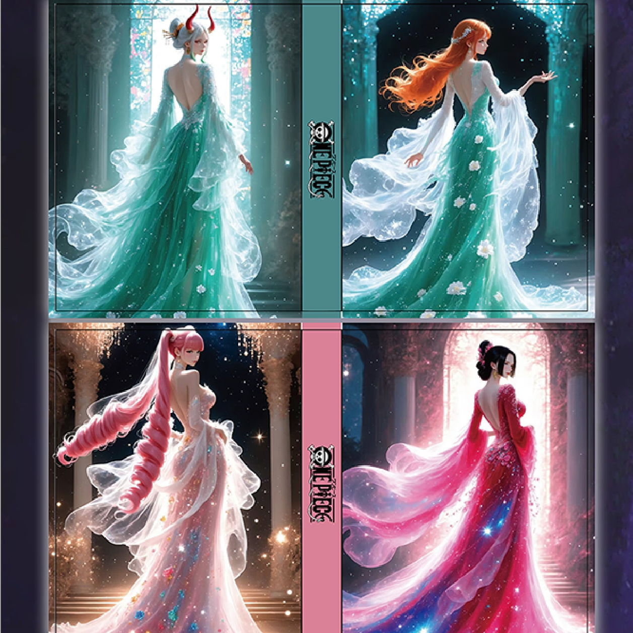 【叠叠】北极熊文创境海贼王系列卡牌动漫周边 收藏卡 国产二创