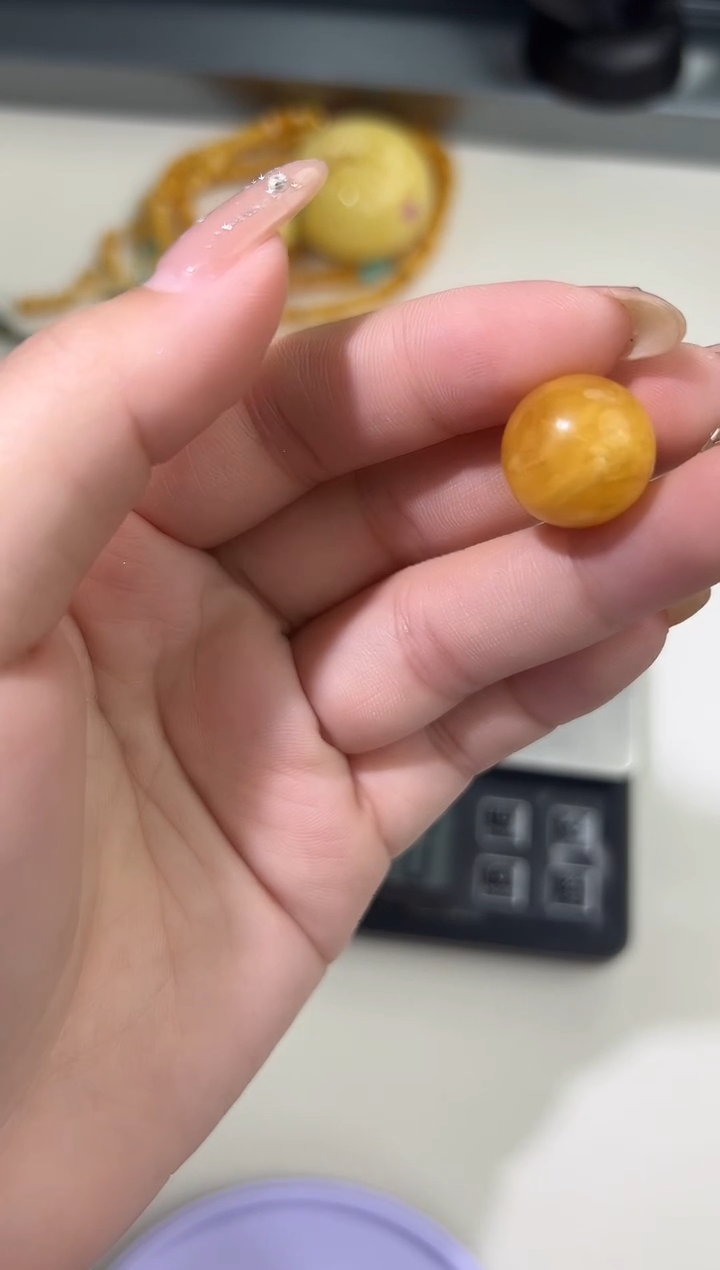 裸石琥珀未镶嵌琥珀蜜蜡吊坠