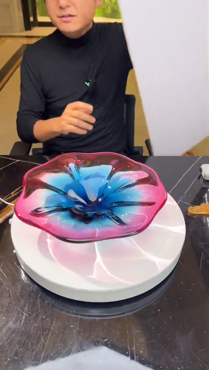 【闪购商品】摆件A38艺术琉璃果盘