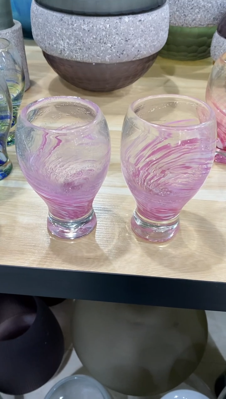 画****景慕忆家手作琉璃花瓶