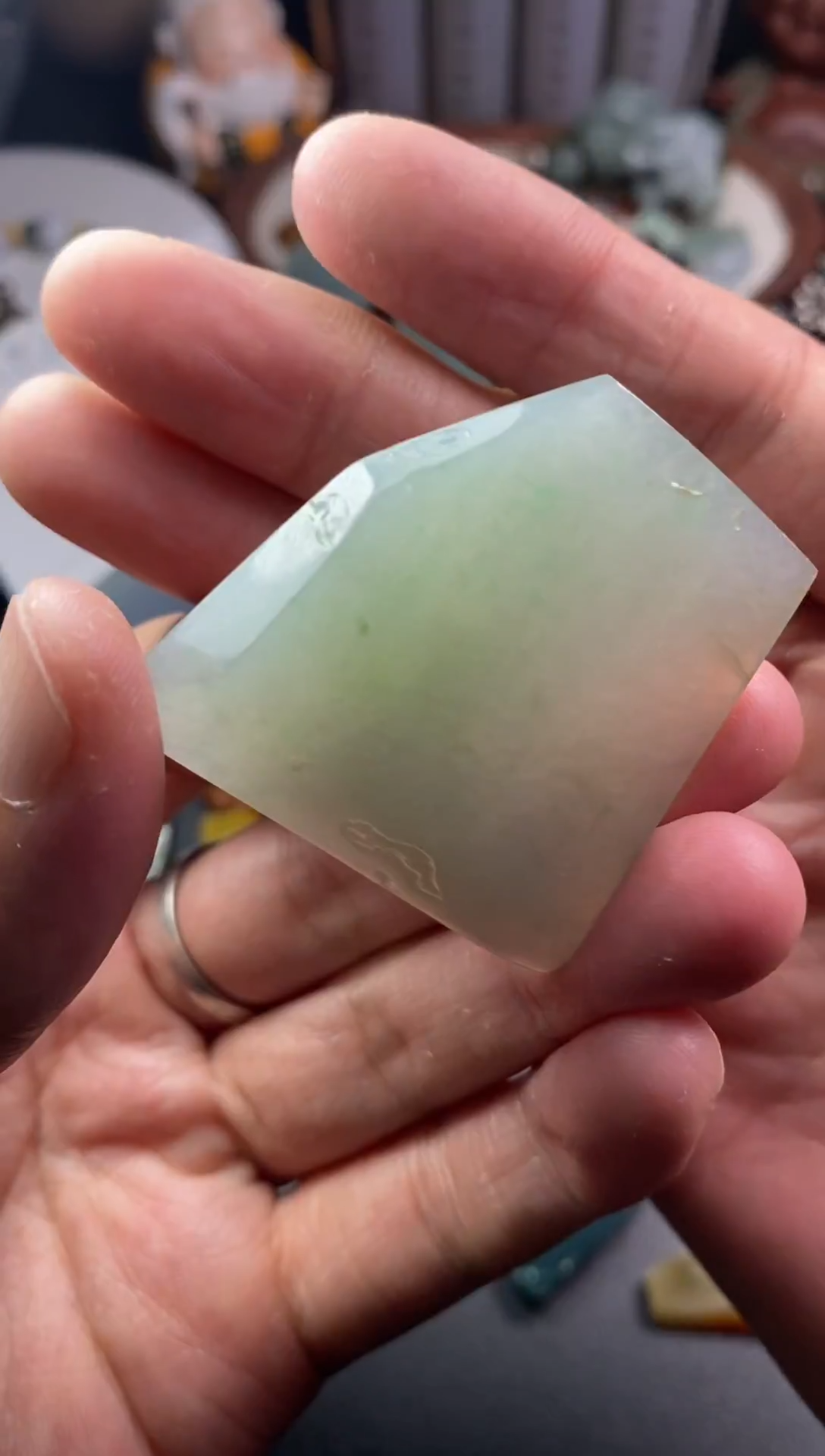 未镶嵌定制翡翠翡翠片料定制未镶嵌11.18-35