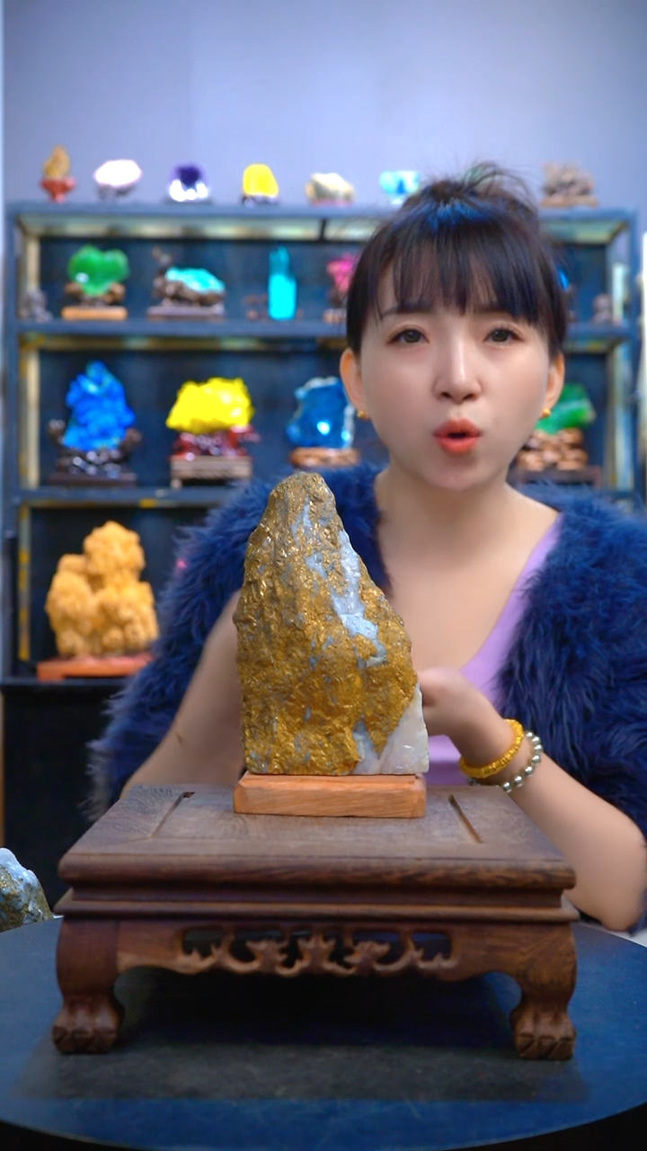石材精品矿物晶体摆件