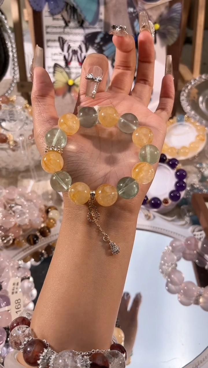 【闪购商品】水晶手链未镶嵌多样性发货颜色微差【拍两单！！】