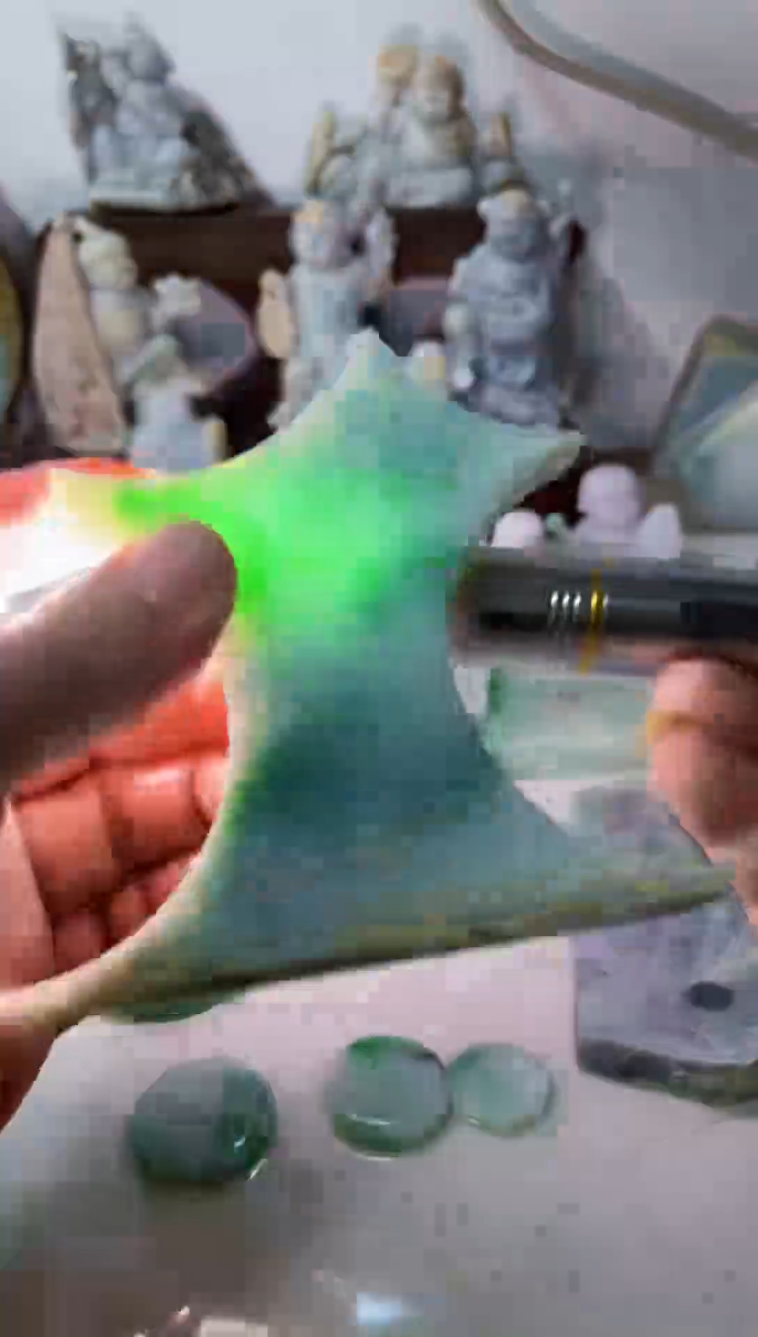 【闪购商品】翡翠吊坠(不含链)未镶嵌A1076