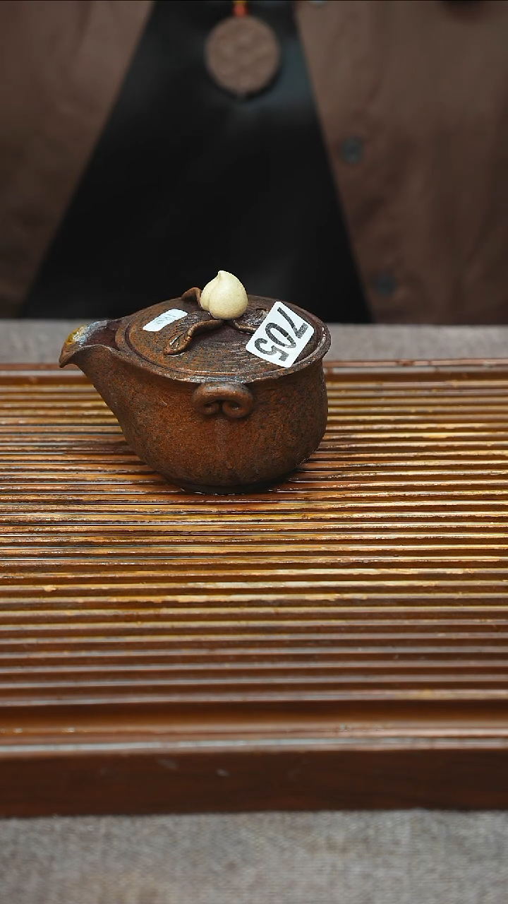 万古烧粗陶手工茶具