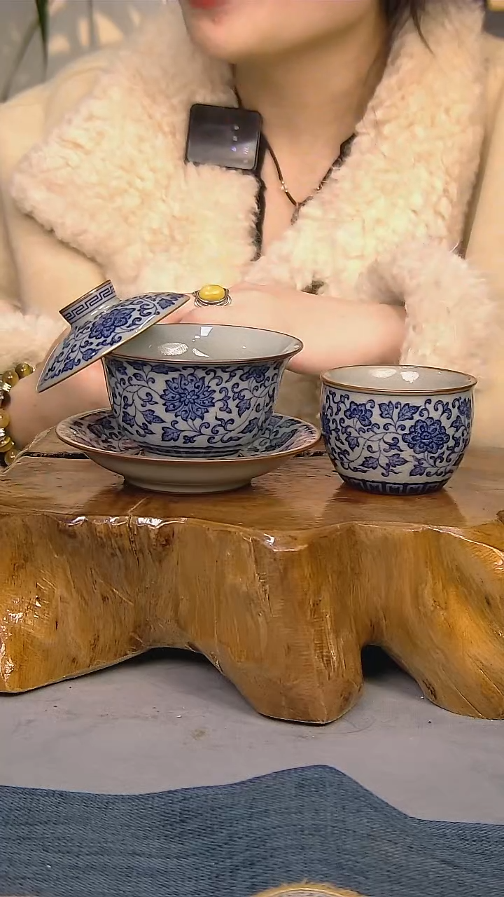 【闪购商品】2件套陶瓷茶具家用简装系列 