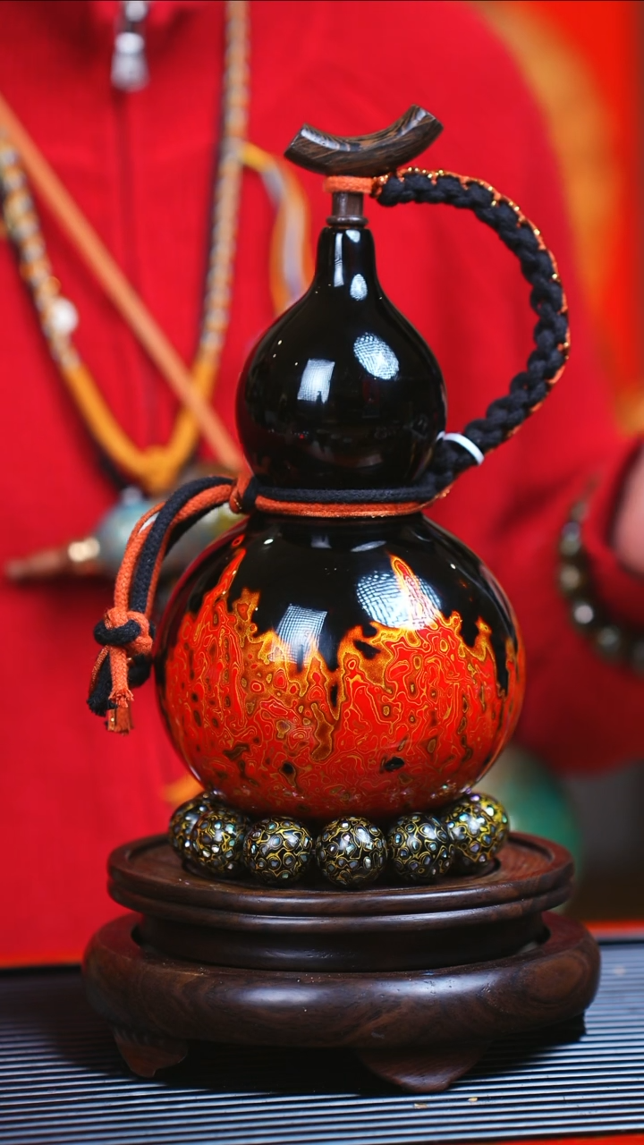 【闪购商品】Ji088迎元宵臻选大漆酒葫芦