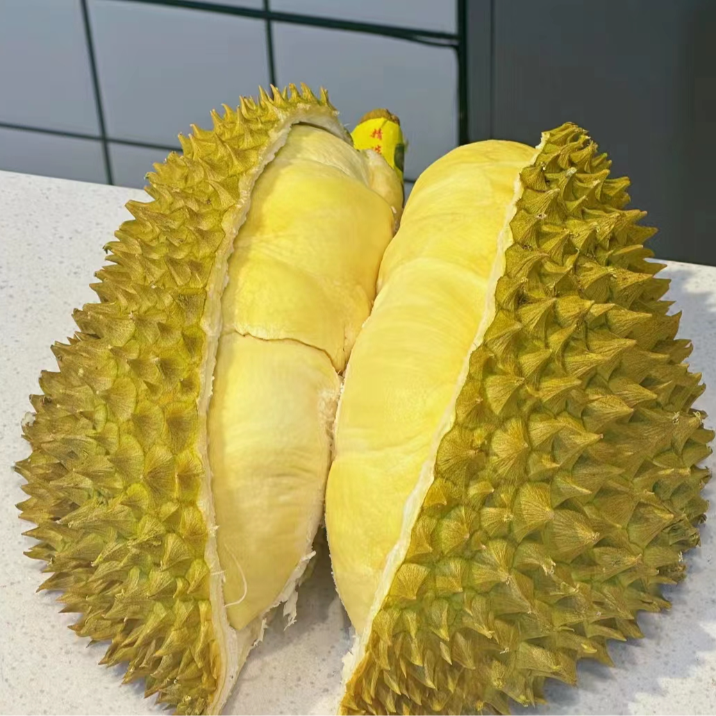 泰国金枕老树鲜榴莲 香味浓郁 核小肉厚 一果一重金枕泰国