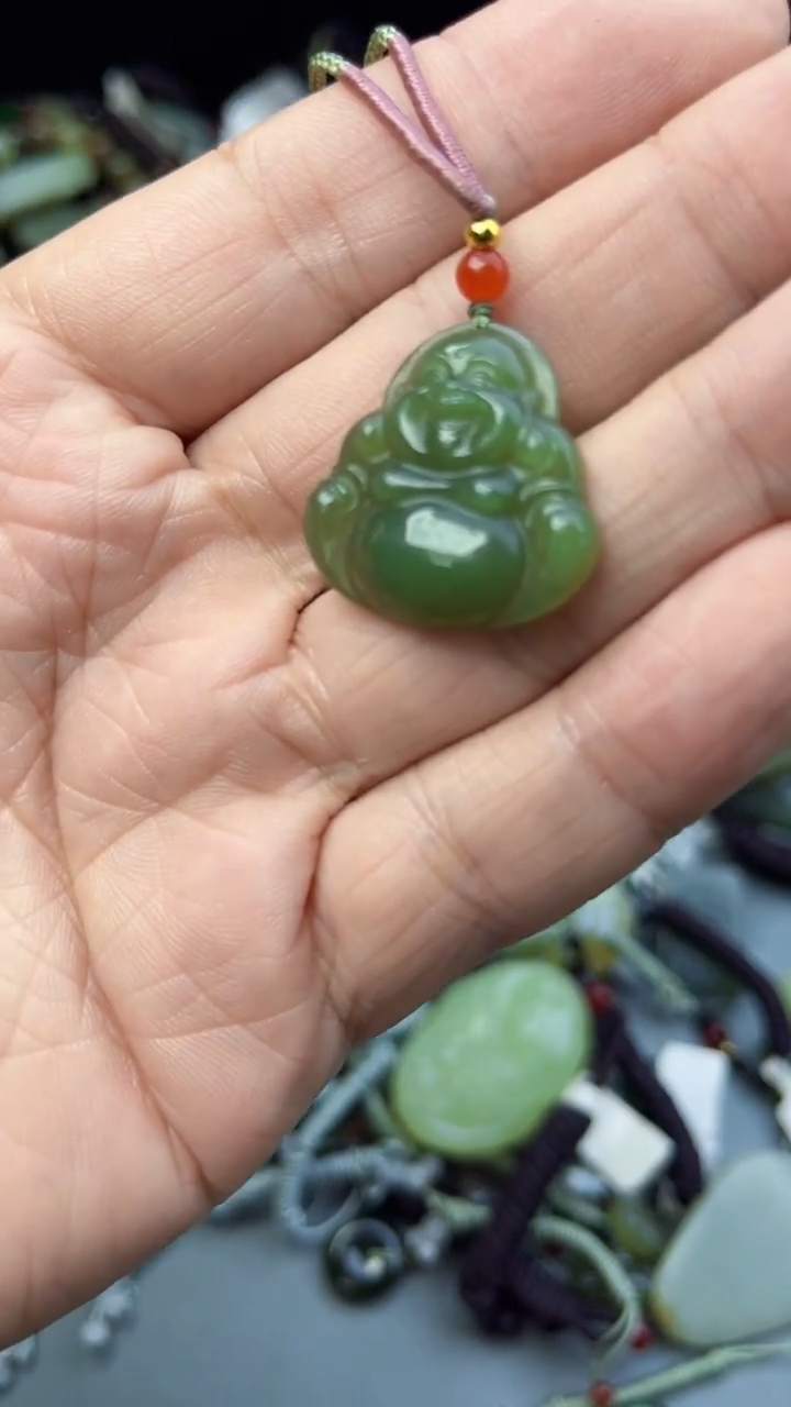 颈饰未镶嵌和田玉多样性发货   拍一发一