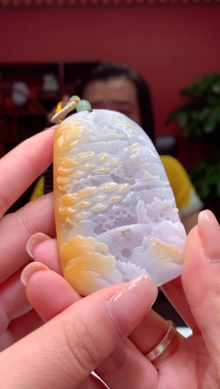 吊坠(不含链)未镶嵌翡翠天然翡翠A货20